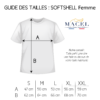 guide taille softshell femme